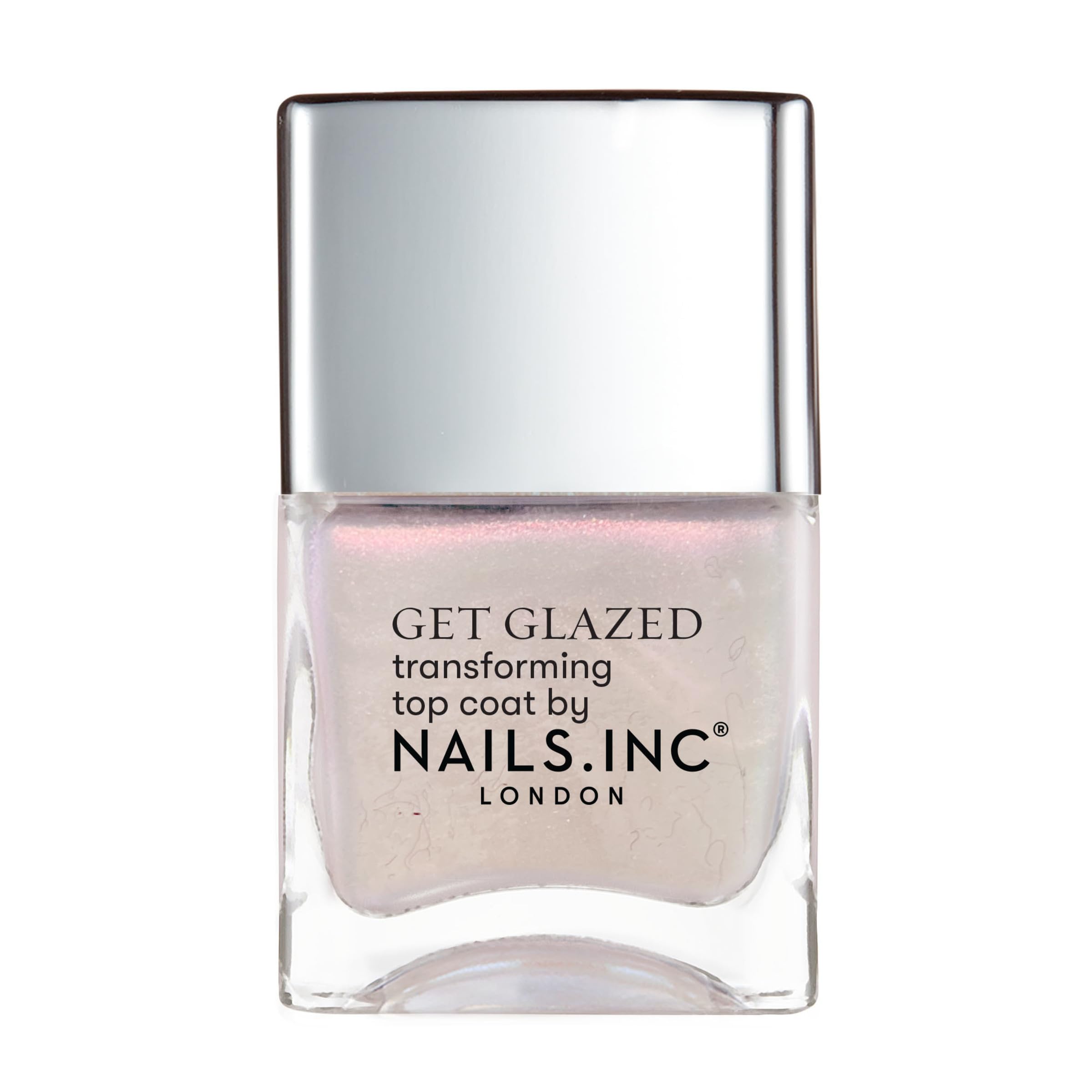 NAILS.INC OVER THE TOP トップコート Amazon.com : Nails Inc Better On Top, Get Glazed, Glossy, Shimmery